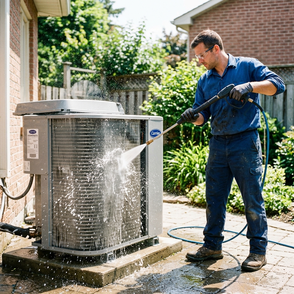 Мойка наружного блока