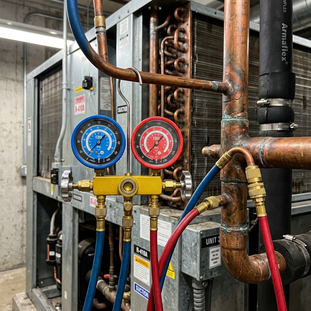 Балансировка фреона