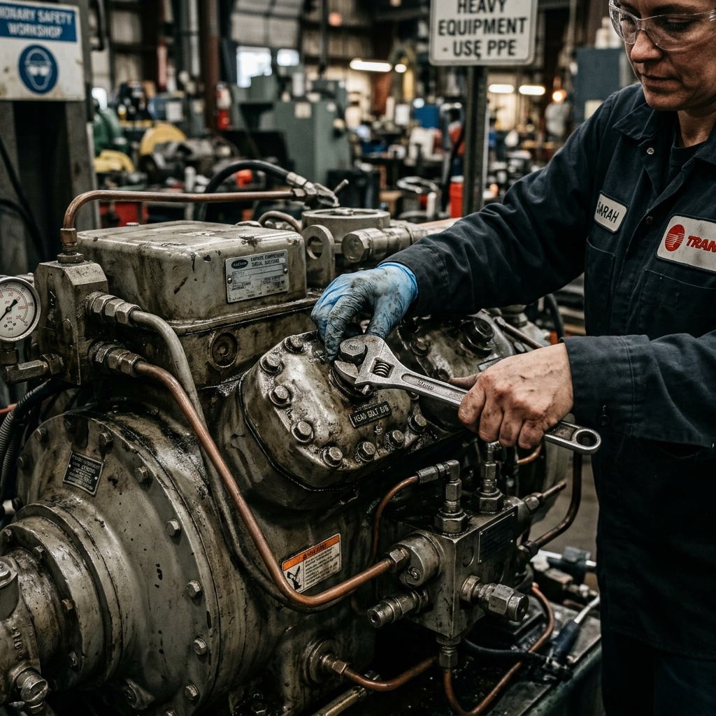 Запуск компрессоров